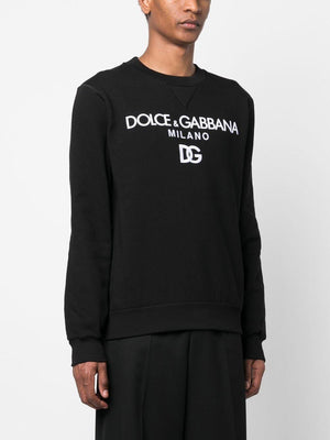 DOLCE & GABBANA Premium Cotton Sweatshirt for Men - Fall/Winter 2024