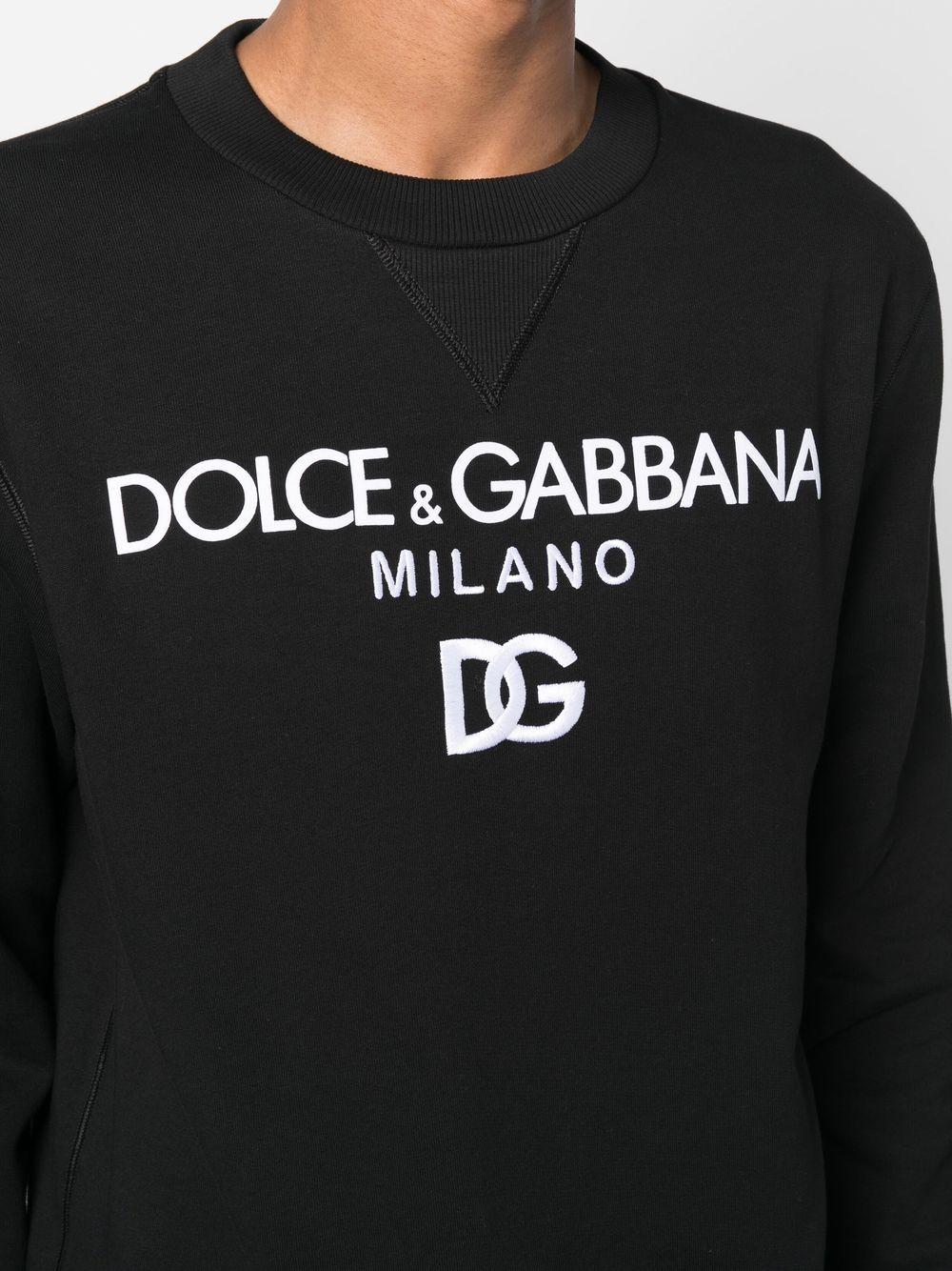 DOLCE & GABBANA Premium Cotton Sweatshirt for Men - Fall/Winter 2024