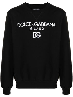 DOLCE & GABBANA Premium Cotton Sweatshirt for Men - Fall/Winter 2024