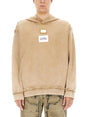 DOLCE & GABBANA Premium Logo Hoodie Sweatshirt for Men - FW23