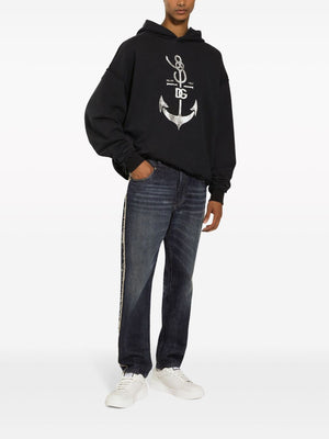 DOLCE & GABBANA Cotton Hooded Sweatshirt for Men