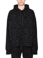 DOLCE & GABBANA Leopard Print Hoodie for Men