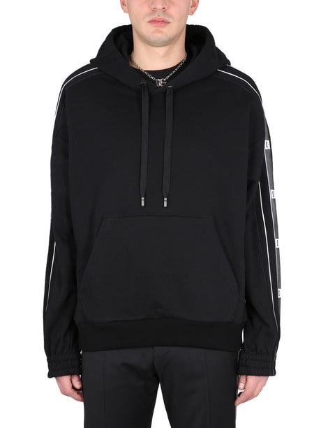 DOLCE & GABBANA Men's Logoed Drawstring Hoodie