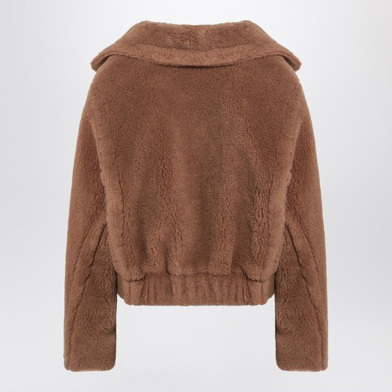 MAX MARA Mini Teddy Bear Crop Jacket