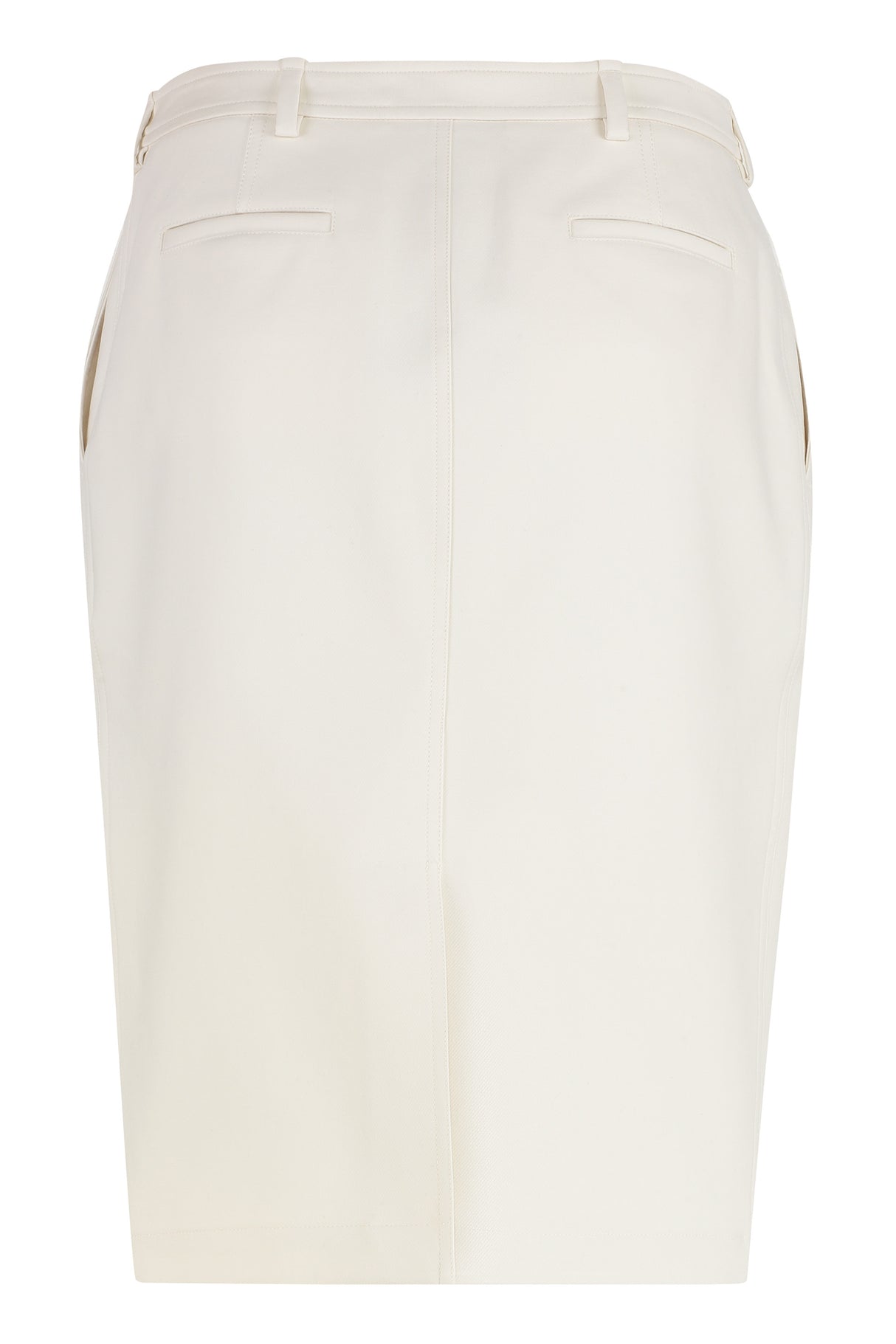 TOM FORD Cotton Midi Skirt with Functional Pockets