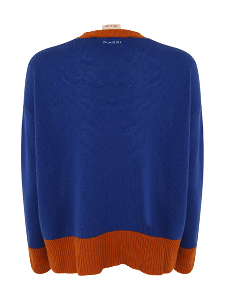 MARNI Round Neck Cashmere Sweater