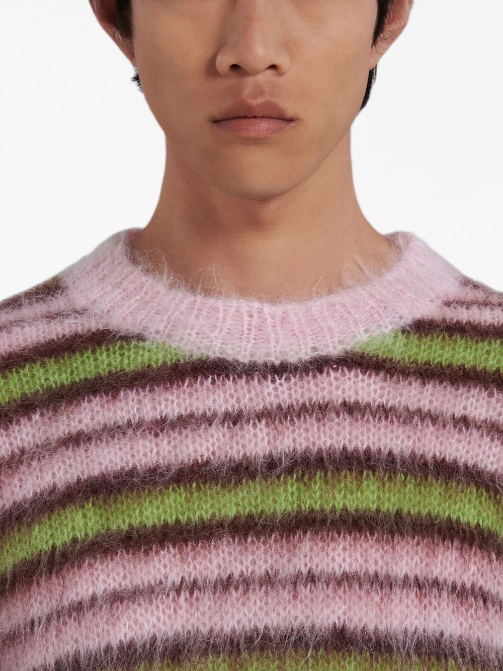 MARNI Comfort Fit Striped Shirt for Men