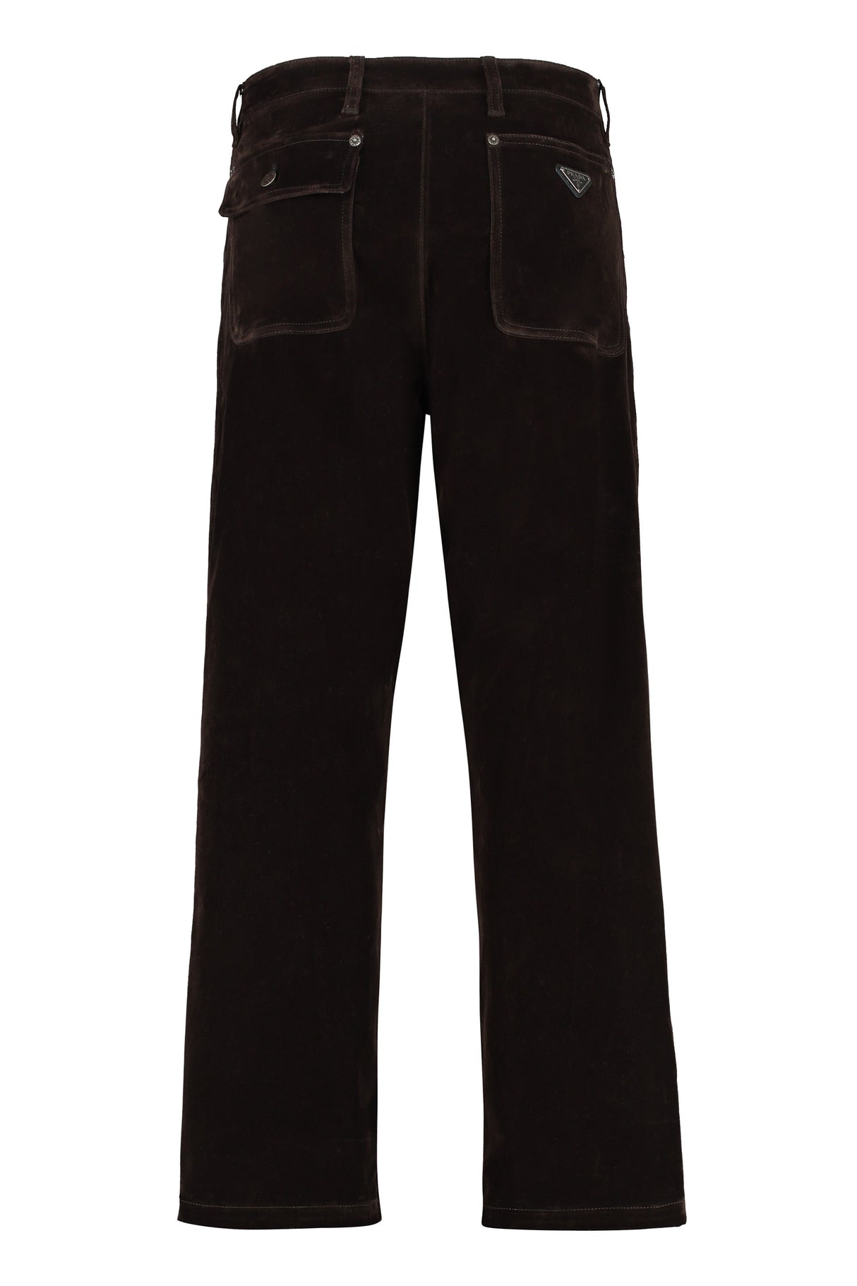 PRADA Elevated Velvet Trousers for Men - SS25 Collection