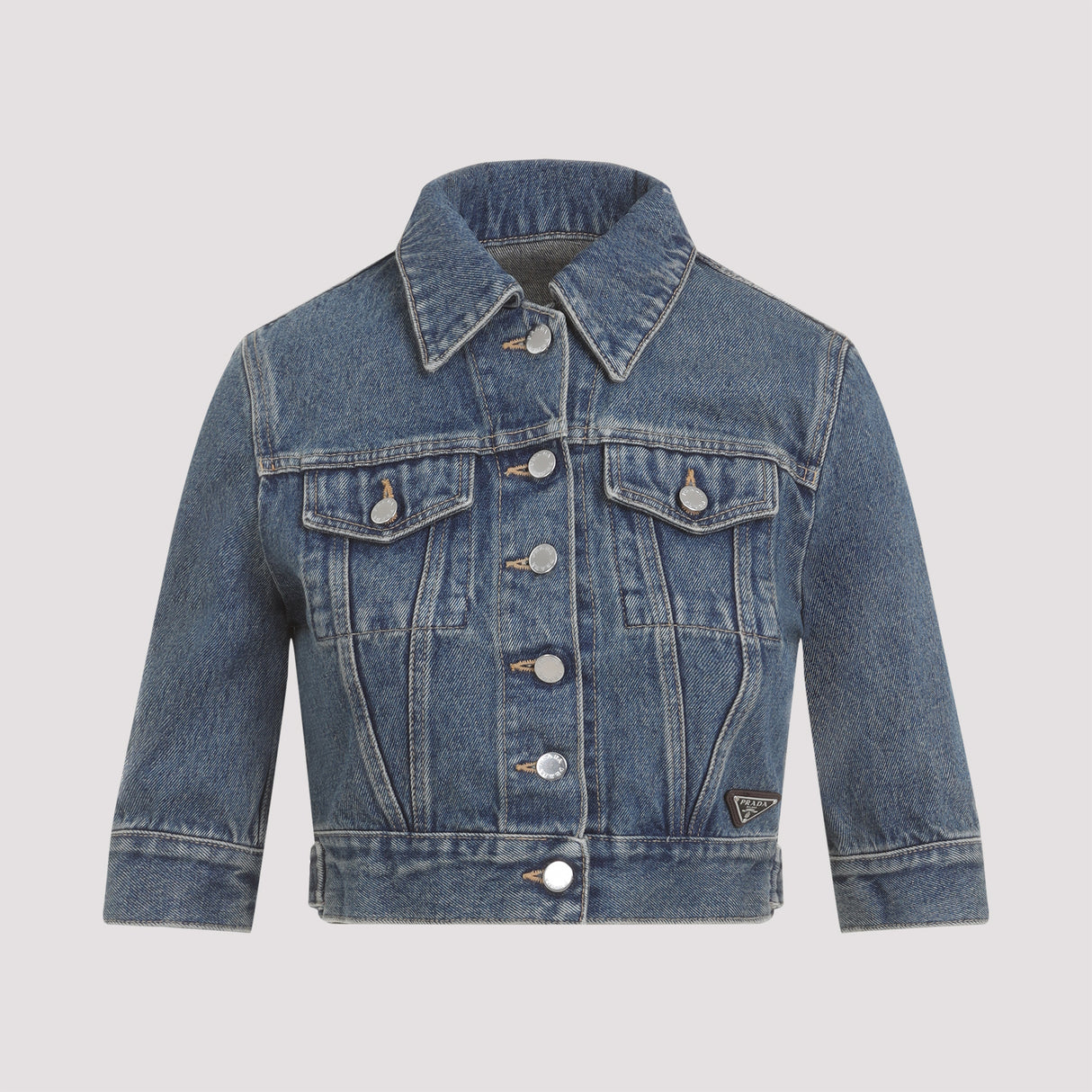 PRADA Mini Denim Jacket for Women