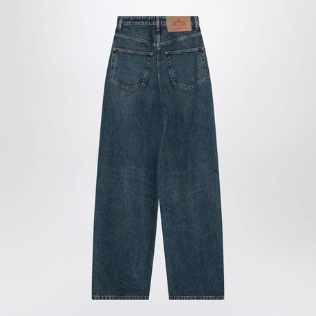 PRADA Wide-Leg Cotton Denim Jeans