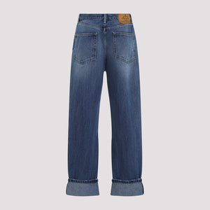 PRADA Essential Cotton Jeans for Women - SS25