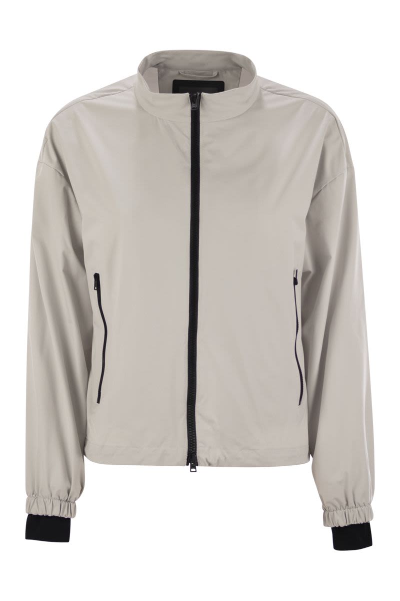 HERNO Lightweight Women's Bomber Jacket with Zip