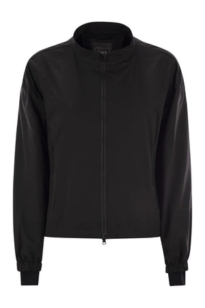 HERNO Lightweight Women's Bomber Jacket with Zip