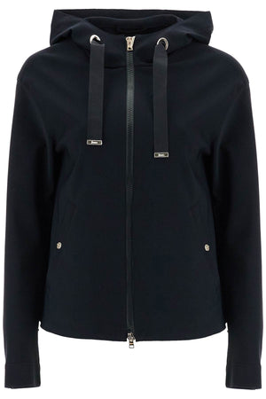 HERNO Hooded Mini Jacket with Contemporary Elegance