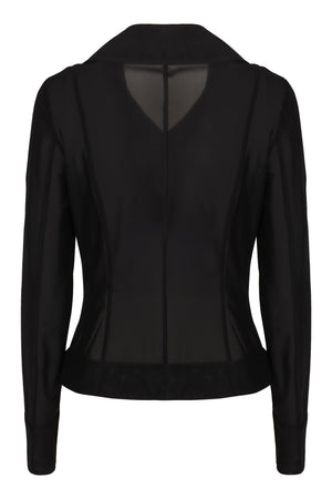 HERNO Women's Full Zip Asymmetric Jacket