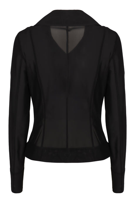 HERNO Women's Full Zip Asymmetric Jacket