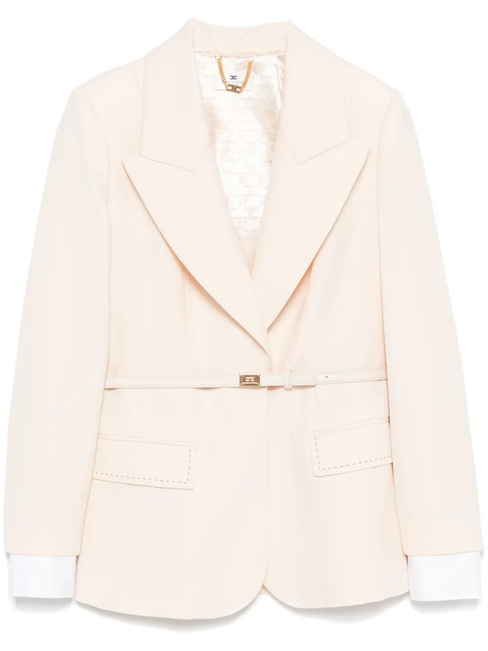 ELISABETTA FRANCHI Womens Outerwear Mini Coat