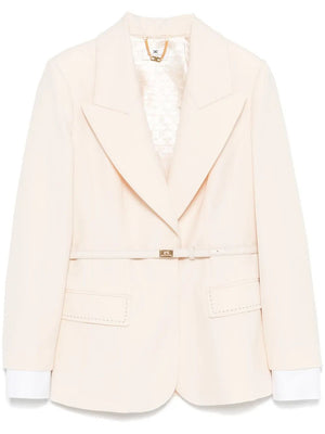 ELISABETTA FRANCHI Womens Outerwear Mini Coat