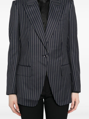 TOM FORD Wool Single-Breasted Blazer Jacket