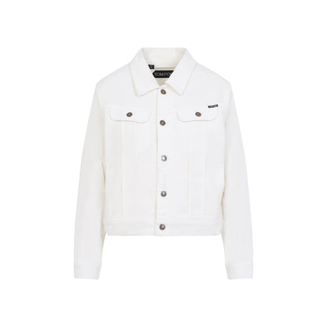 TOM FORD Moleskine Denim Jacket for Women - SS25