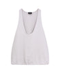 GIORGIO ARMANI Lined Silk Top - Sleeveless Elegance