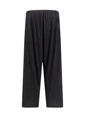 GIORGIO ARMANI Pleated T-Shirt Trousers for Women