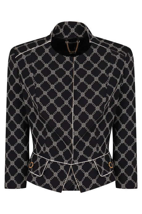 ELISABETTA FRANCHI Single-Breasted Jacket for Women