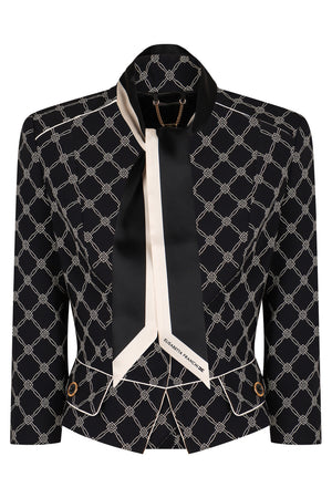 ELISABETTA FRANCHI Single-Breasted Jacket for Women