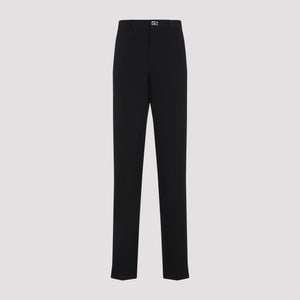 GIVENCHY Luxury 100% Wool Trousers for Men - Spring Summer 25