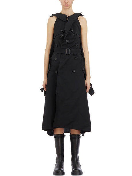 JUNYA WATANABE Mini Trench Coat with Removable Sleeves - Size S