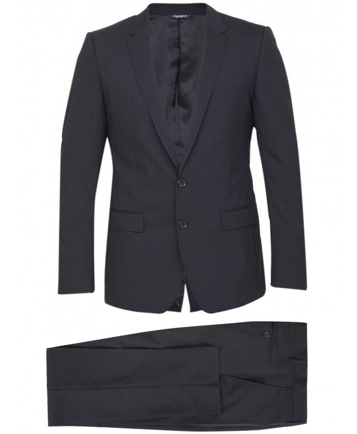 DOLCE & GABBANA Men's Classic Two-Piece Suit - Size 48