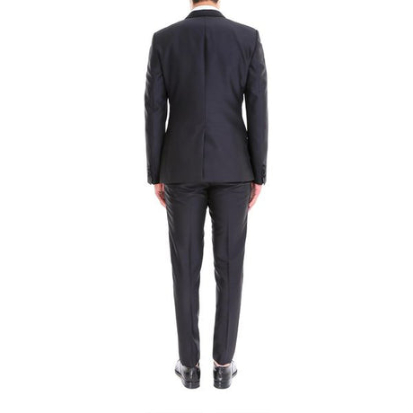 DOLCE & GABBANA Sophisticated Single Breasted Raffia Tuxedo for Men