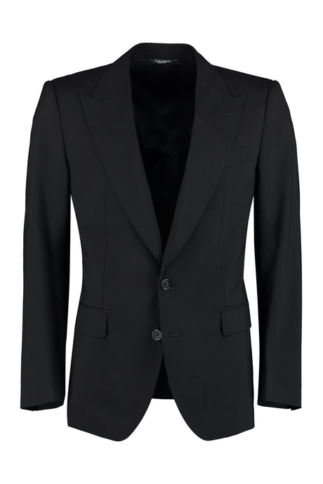 DOLCE & GABBANA Sicilian Wool Two-Piece Suit for Men