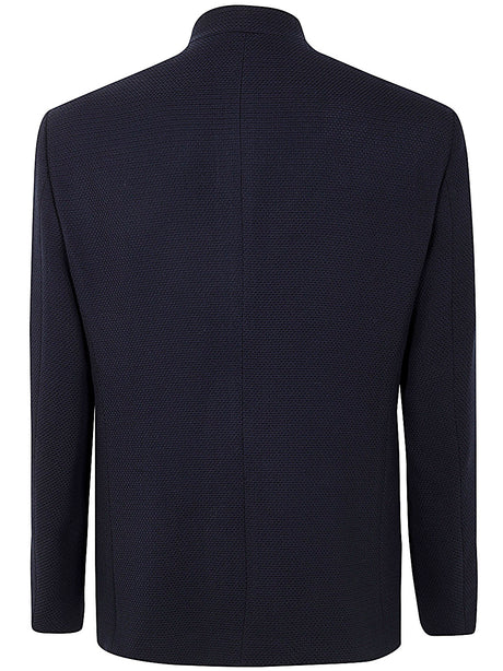 GIORGIO ARMANI Elegantly Tailored Blazer for Men - Essential Outerwear