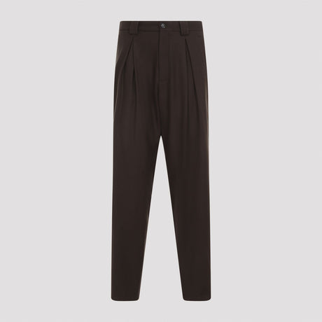 GIORGIO ARMANI Men's Virgin Wool Trousers