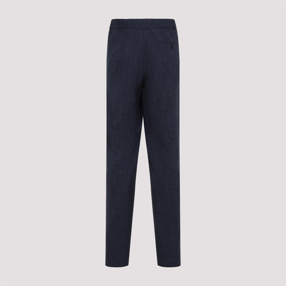 GIORGIO ARMANI Tailored Wool Blend Trousers for Men - SS25