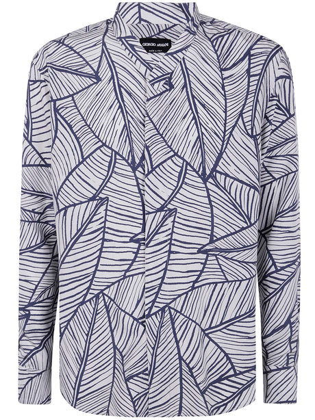 GIORGIO ARMANI Luxurious Silk Shirt for Men - SS25