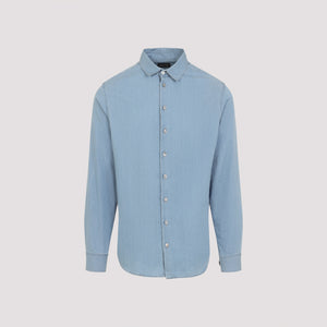 GIORGIO ARMANI Classic Cotton Shirt for Men - SS25 Collection