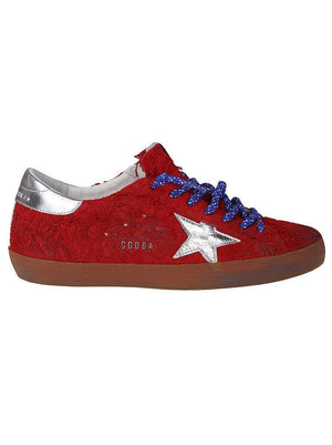 GOLDEN GOOSE Super-Star Long Hair Suede Upper Sneakers for Men