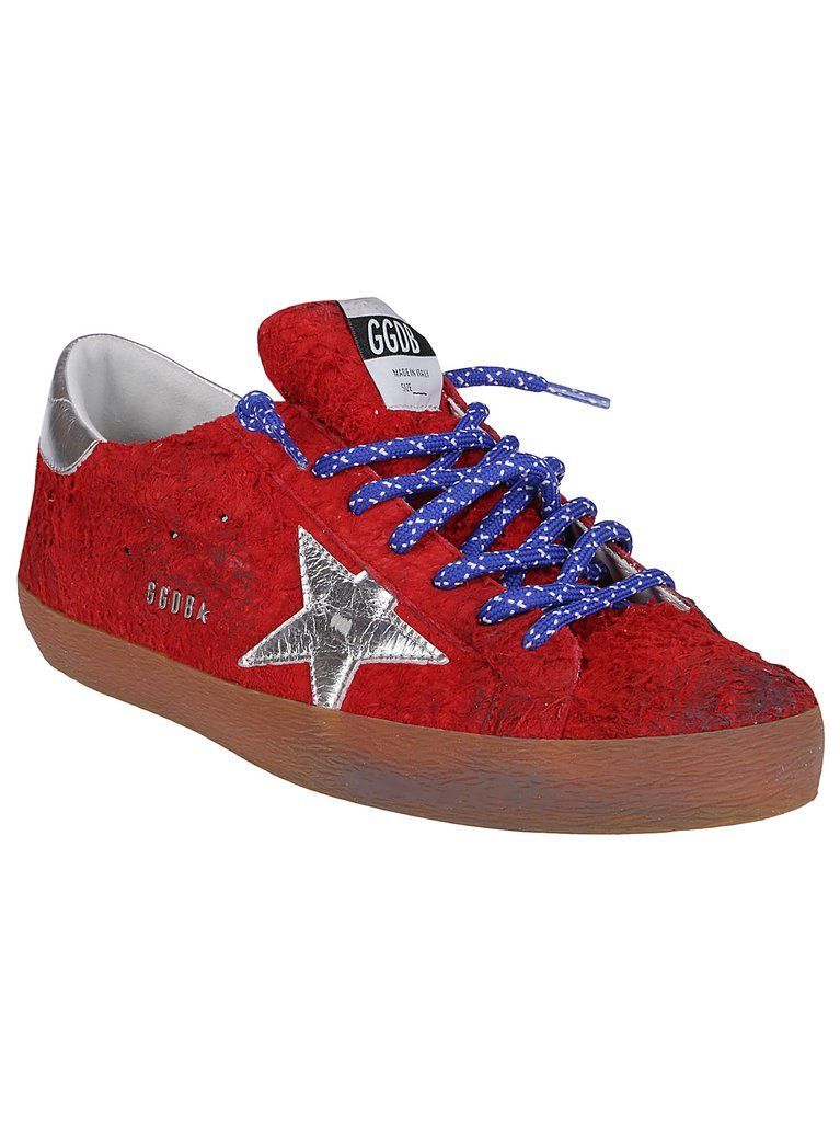 GOLDEN GOOSE Super-Star Long Hair Suede Upper Sneakers for Men