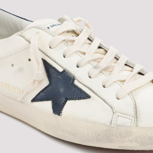 GOLDEN GOOSE Men's Golden Leather Sneakers in Nude & Neutrals for SS24