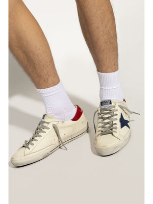 GOLDEN GOOSE Nappa Leather Star Sneakers for Men