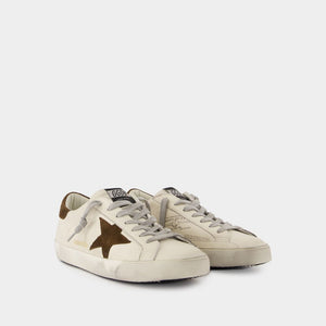 GOLDEN GOOSE Ultimate Leather Upper Suede Star Sneakers for Men - Spring/Summer 2025