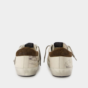 GOLDEN GOOSE Ultimate Leather Upper Suede Star Sneakers for Men - Spring/Summer 2025