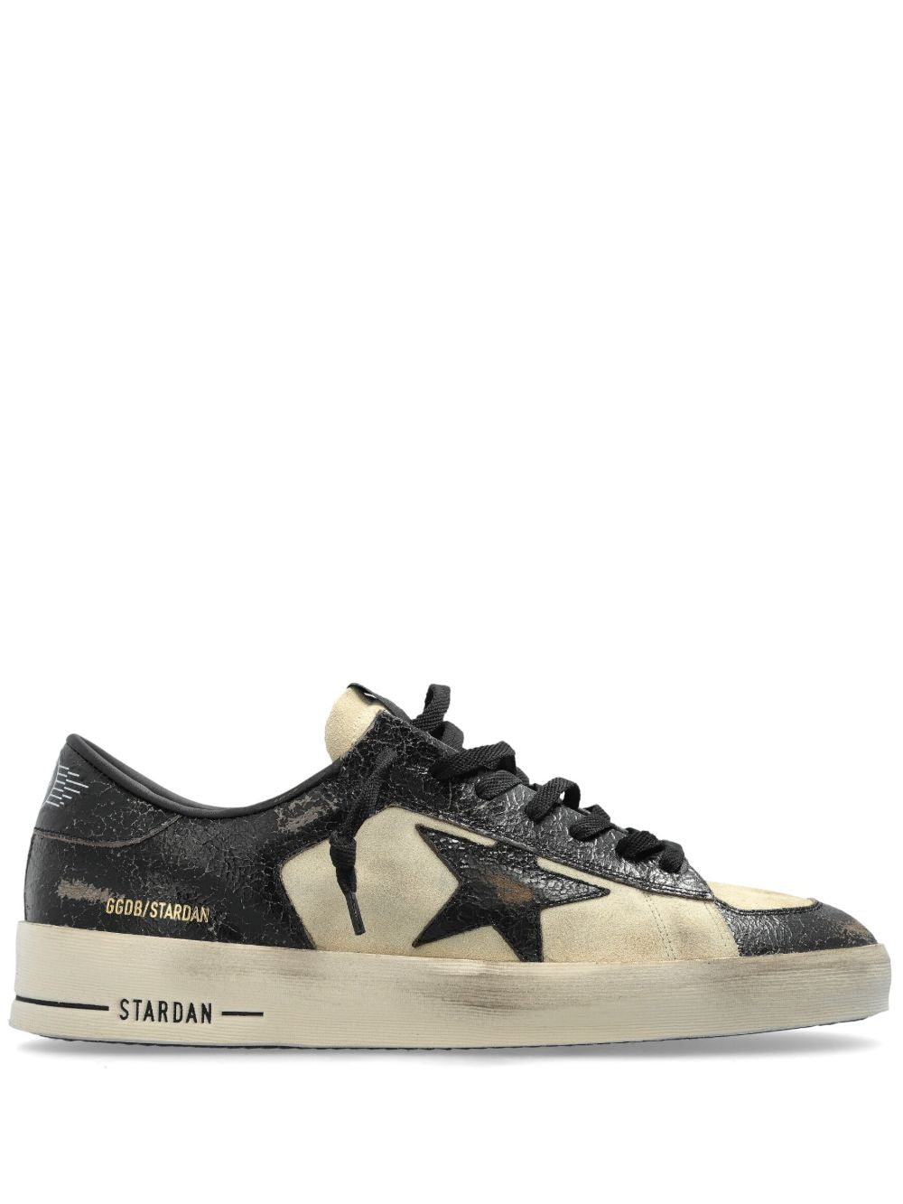 GOLDEN GOOSE Men's Stardan Leather Sneakers