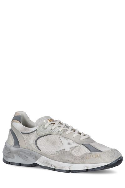 GOLDEN GOOSE Vintage Mesh and Suede DAD-STAR Sneakers for Men