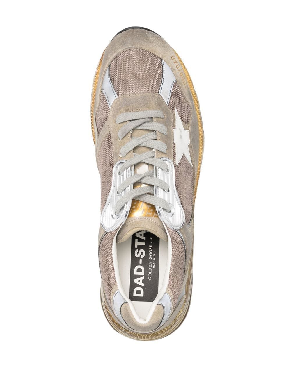 GOLDEN GOOSE Running Dad Sneakers with Rubber Sole (5 cm)