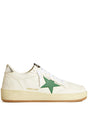 GOLDEN GOOSE Men's Ball Star 2 Sneakers with Leather Star and Metallic Heel Tab