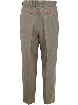 GOLDEN GOOSE Men's Wool Pleated Jogging Slacks