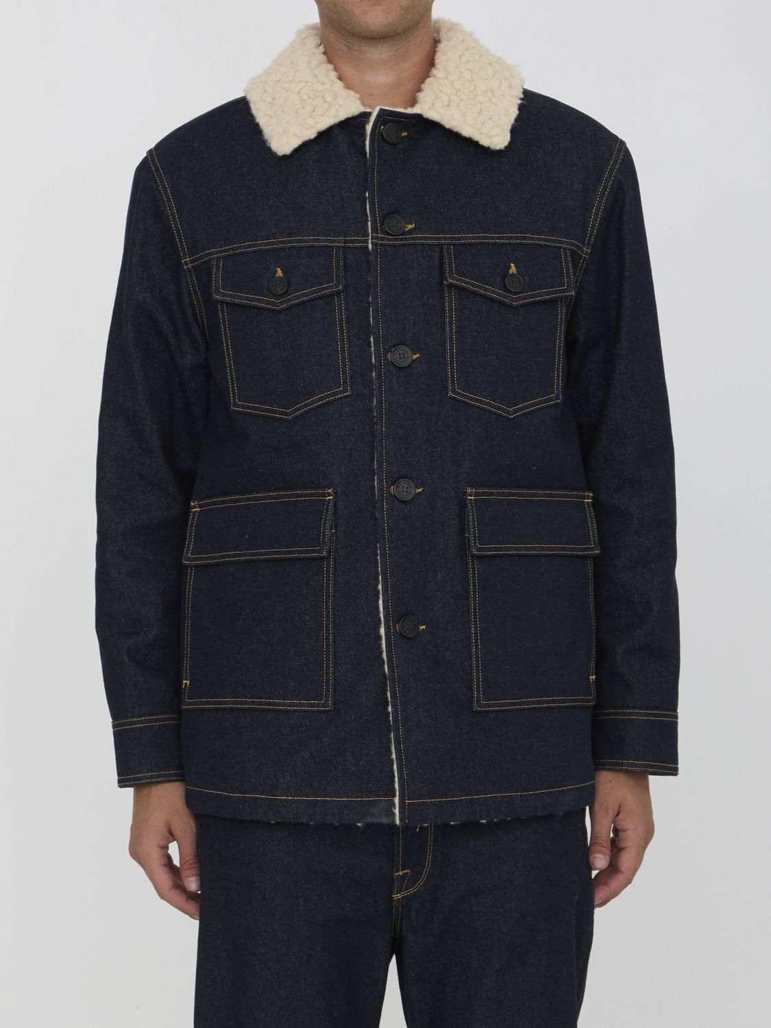 GOLDEN GOOSE Men's Caban Jacket - Classic Design